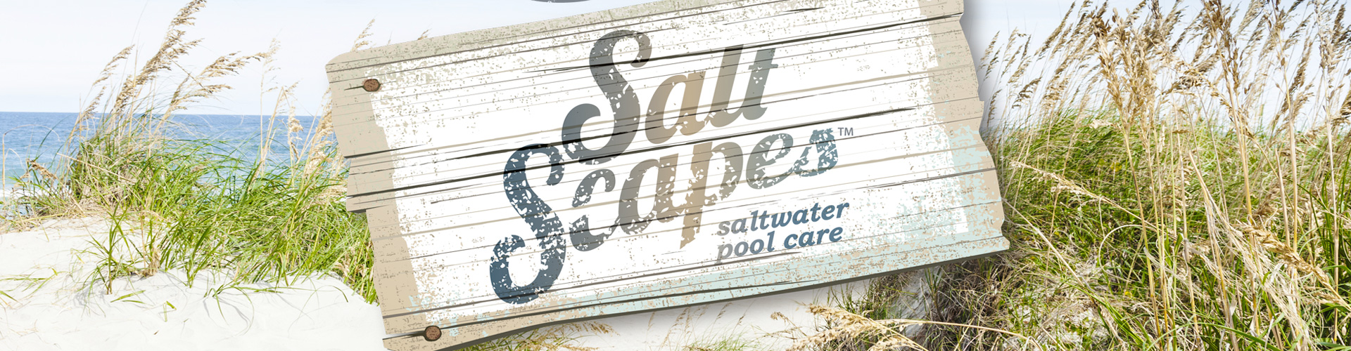 SaltScapes™ Saltwater Pool Care System mobile hero