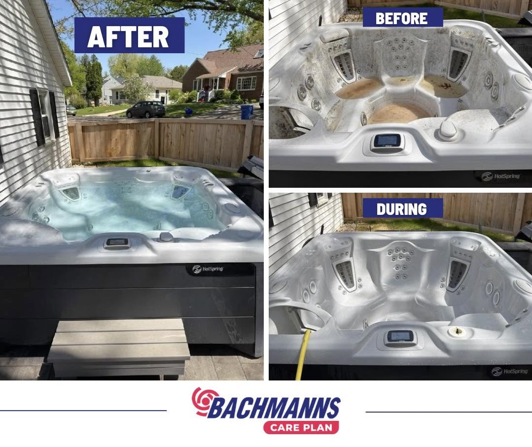 Regular hot tub Maintenance by Bachmanns
