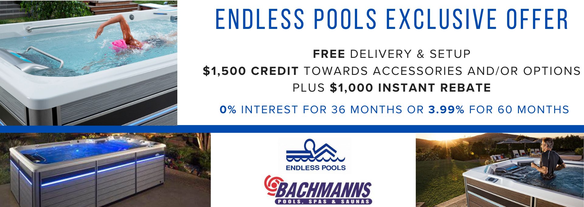 Specials | Great Deals on Spas - Bachmanns Pools & Spas