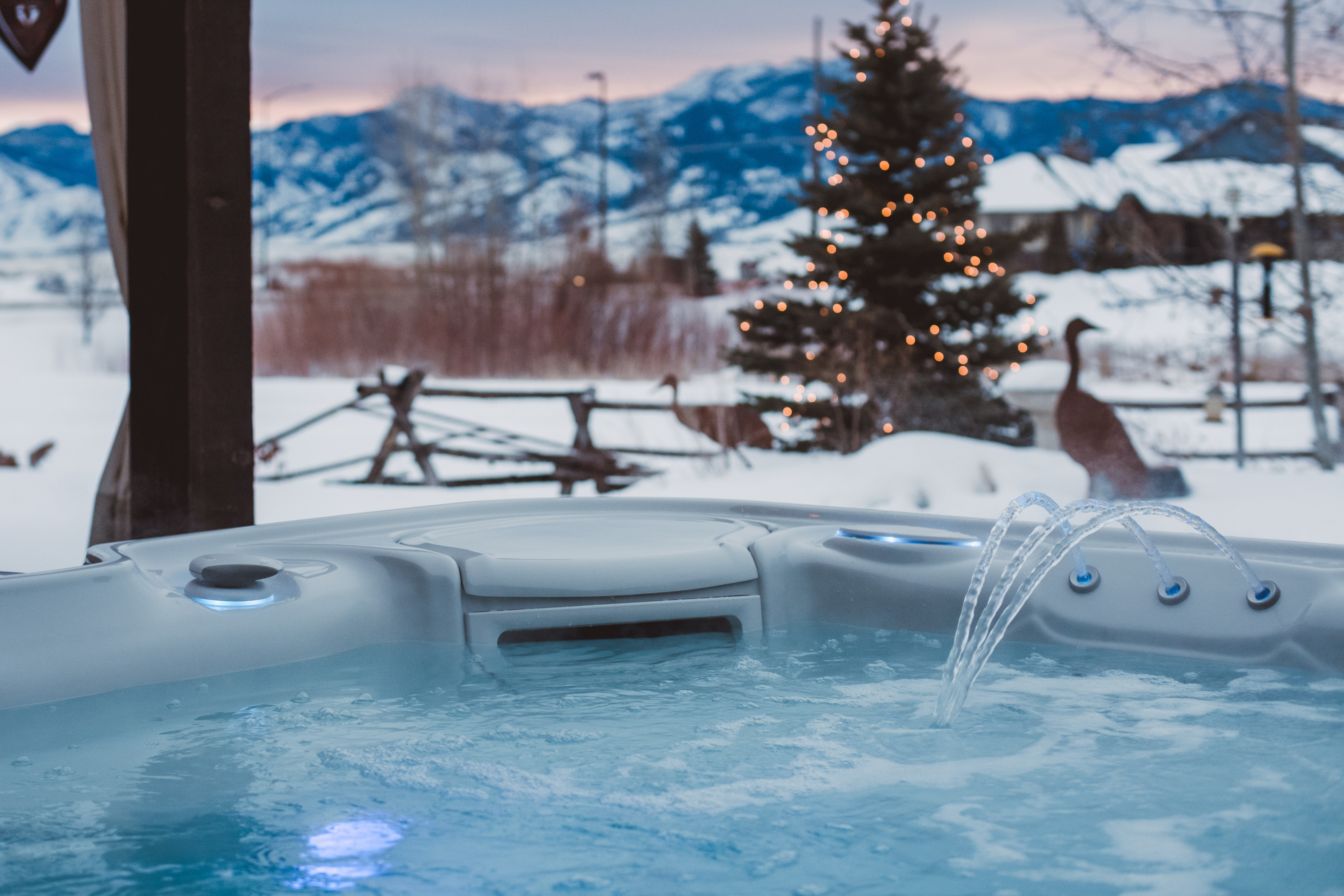 Treat Yourself to a Warm, Comforting Christmas With a New Hot Tub