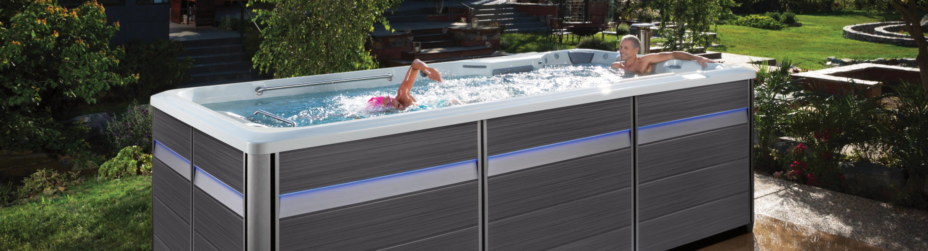 3 Reasons Why You Need a Lap Pool This Year, Swim Spa with Hot Tub Butler