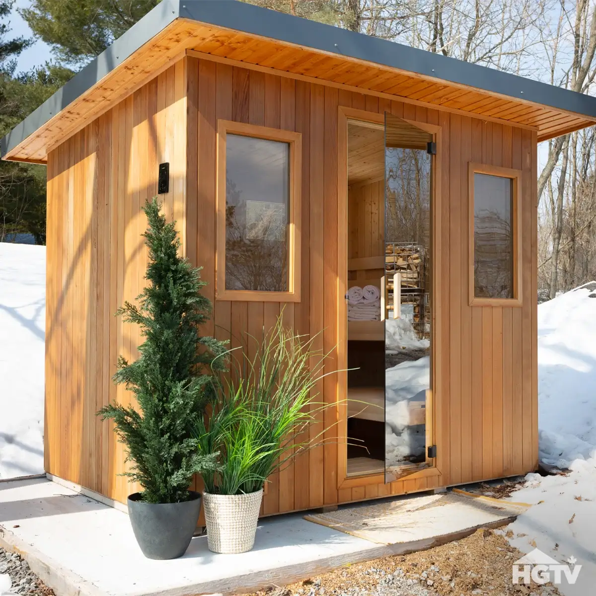 HGTV Canada’s Scott’s Vacation House Rules Features Euro Outdoor Sauna
