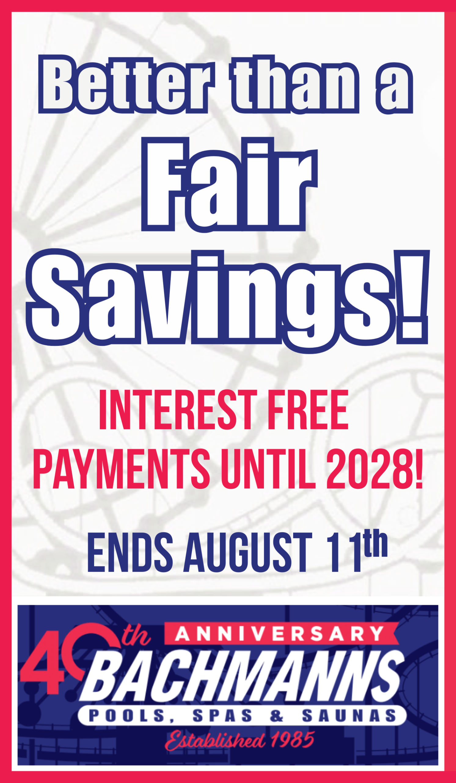 Better than a Fair Savings Aug 11