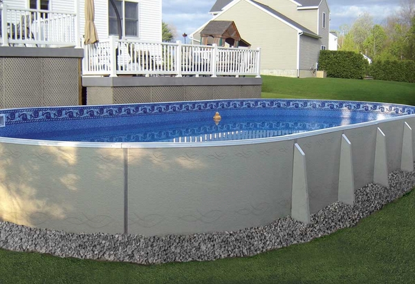radiant pools above ground pool desgin ideas backyard pool